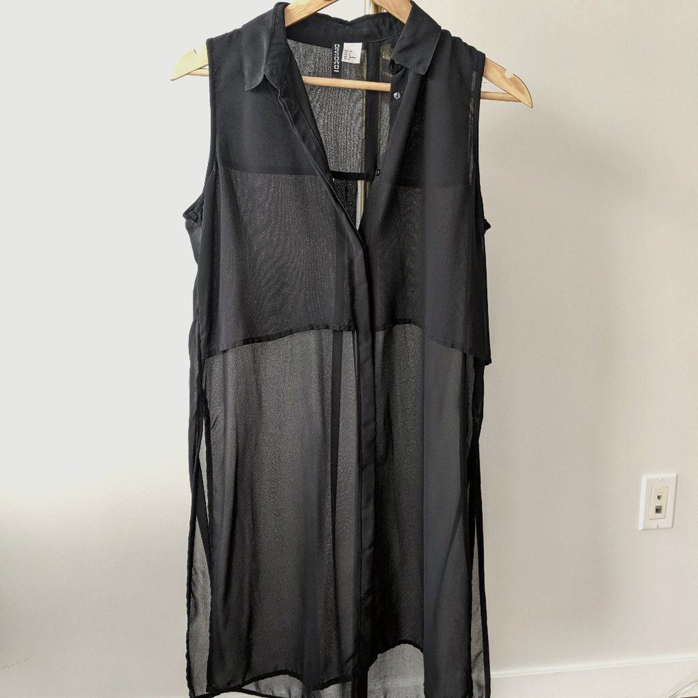 H&M Button-down Tunic